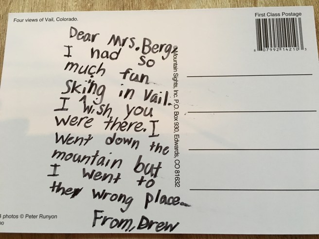 2.12.17 Drew Vail  Postcard to Mrs. Berg.JPG