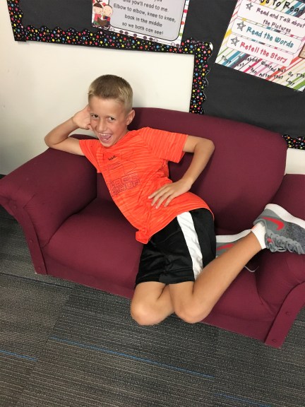 8.15.17 Drew in Reece's classroom