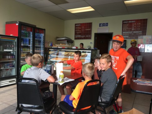 8.3.17 post campout yo's donuts