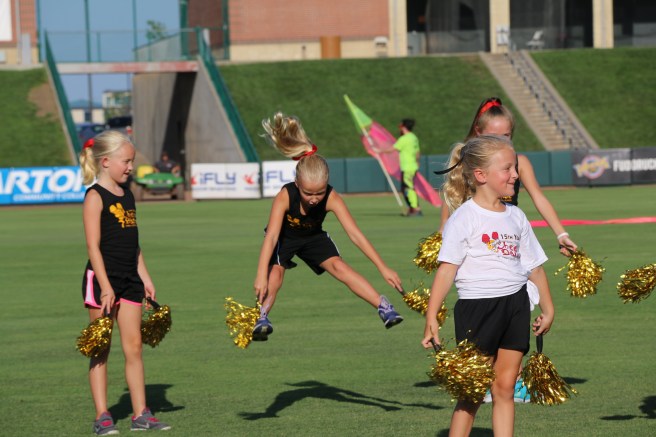 7.21.17 Reece_Cheer Performance TBones Game (5).JPG