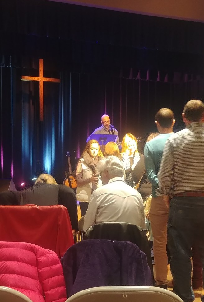 11.11.17 Morgan serving communion (2)