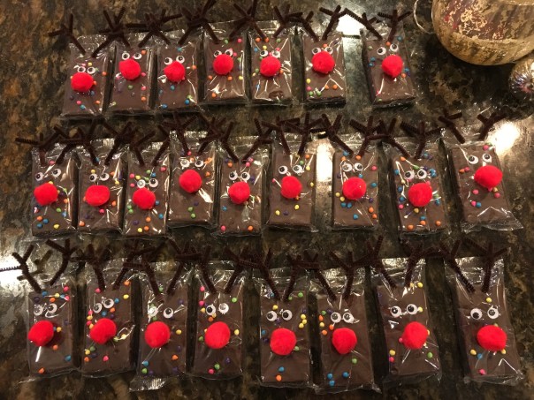 12.10.17 Drew's School treats_Reindeer cosmic brownies (2)