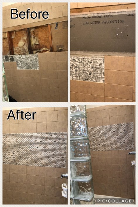 Master Shower before_after